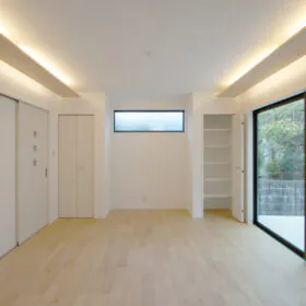 間接照明が印象的!