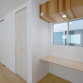 LDKにカウンタースペース。朝日ウッドテック『the wall』レッドシダーの天井アクセントで上質な印象に。